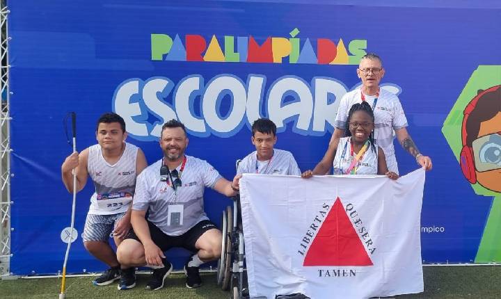 Atletas de Araxá conquistam oito medalhas e quebram recorde brasileiro nas Paralimpíadas Escolares 2025