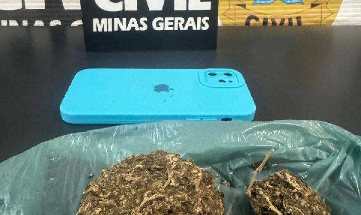 Polícias Civil e Militar realizam operação conjunta e prendem dois suspeitos de tráfico em Campos Altos