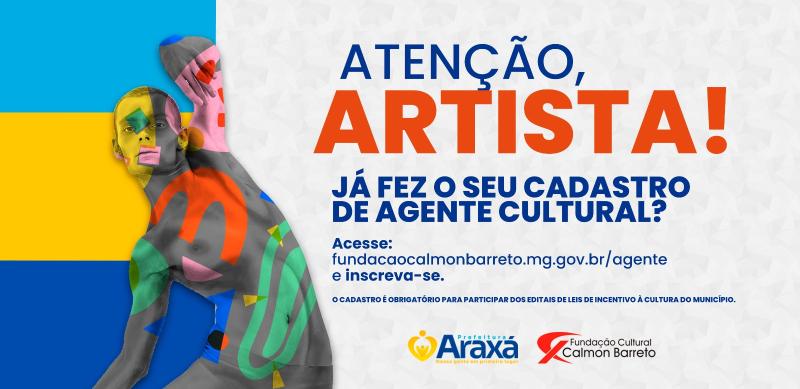 Fundação Cultural convoca artistas para realizarem ou atualizarem o Cadastro de Agente Cultural