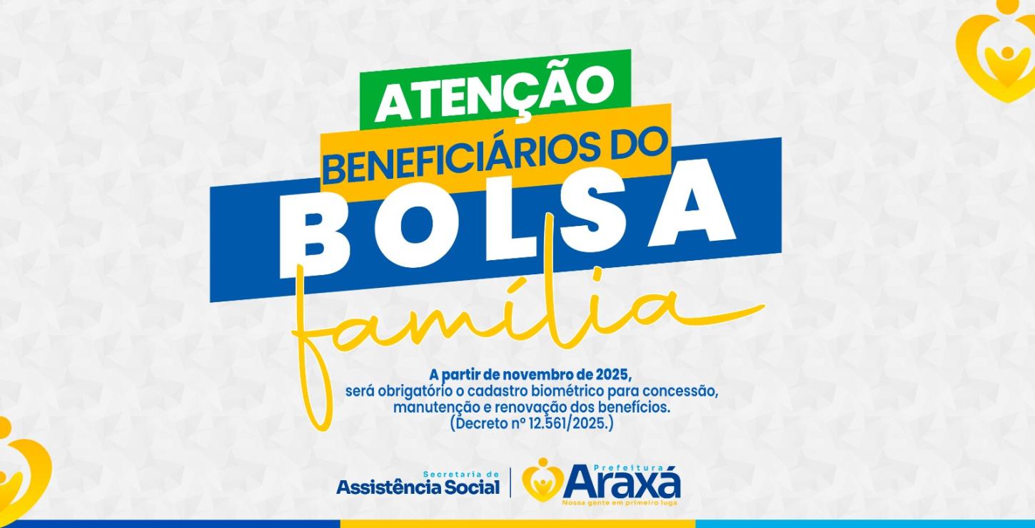 Prefeitura orienta beneficiários do Bolsa Família sobre nova exigência de biometria
