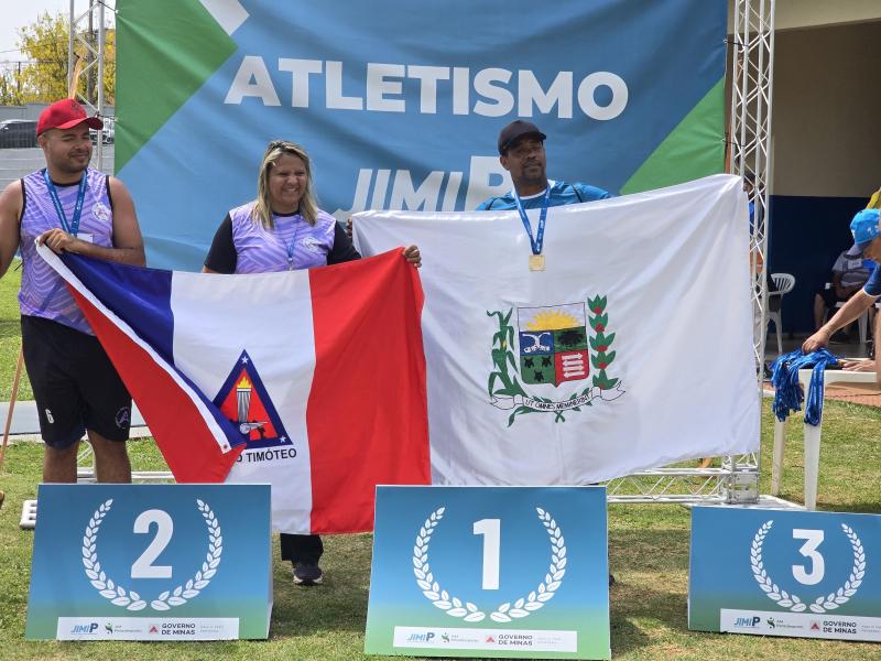 Atletas paralímpicos de Araxá conquistam 16 medalhas no JIMPI em Uberlândia