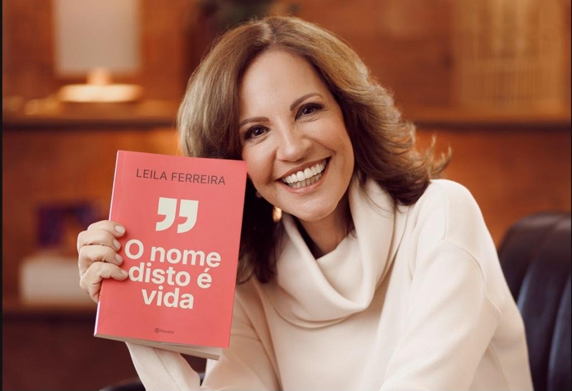 Leila Ferreira escolhe o colégio onde estudou para lançar seu novo livro em Araxá