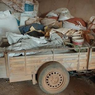 Polícia Militar cumpre mandado de prisão e recupera carga de adubo furtada 