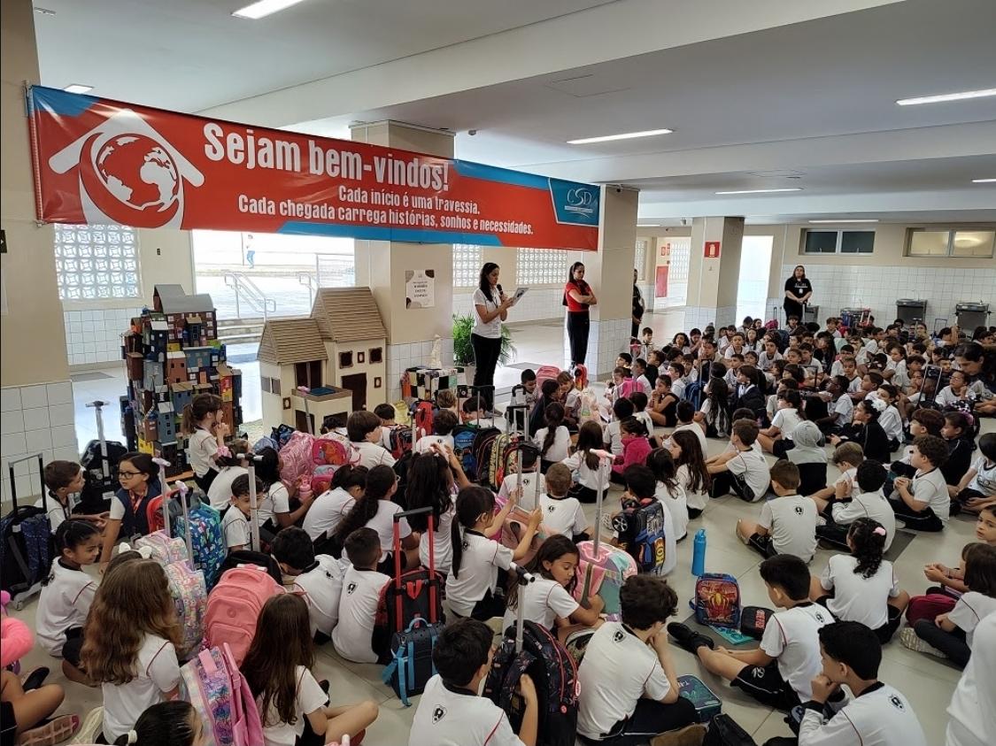 Projeto Acolhida do Colégio São Domingos reforça valores e cuidado no início do ano letivo