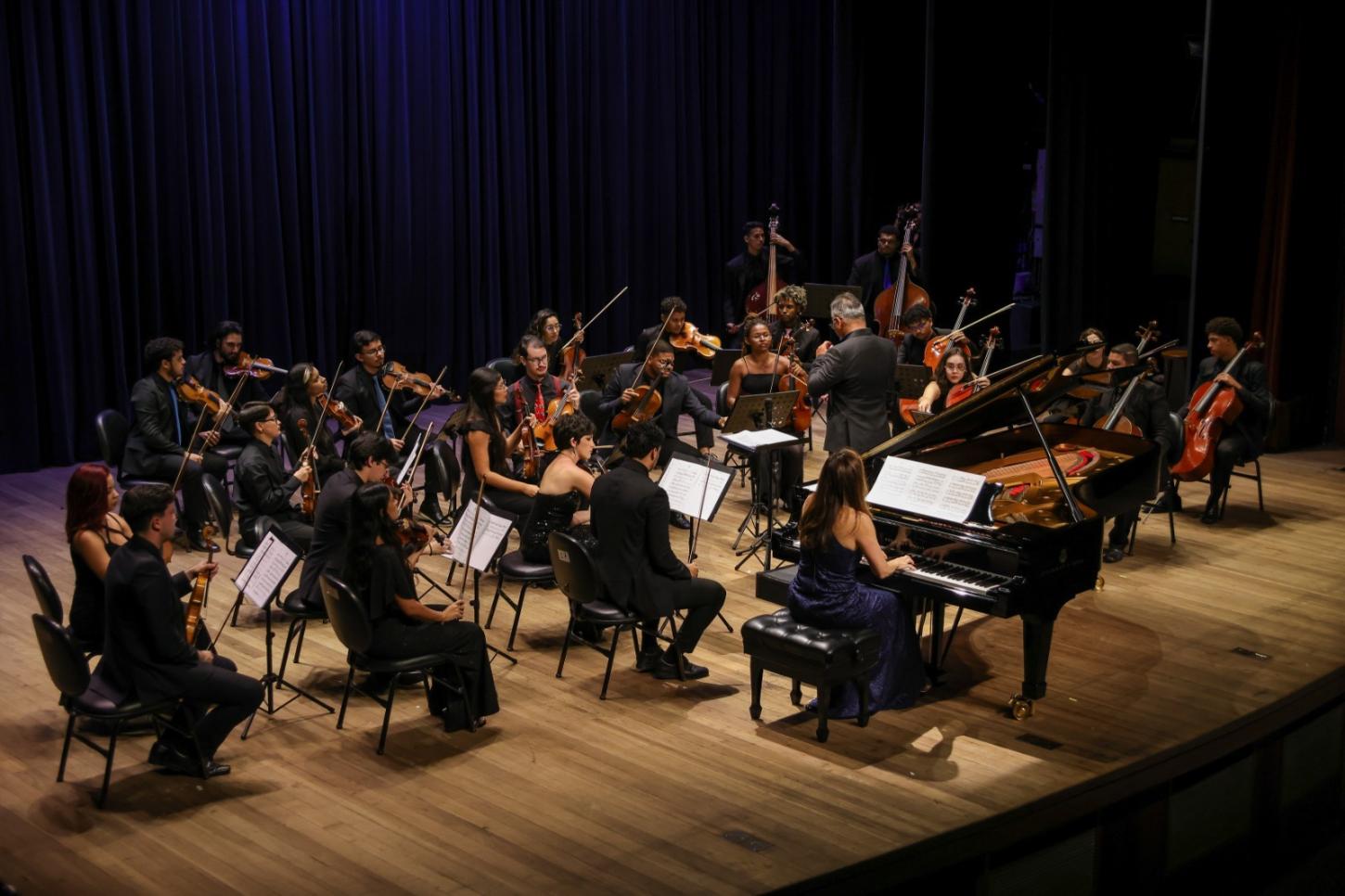 Academia Jovem Concertante se apresenta nesta quarta-feira em Araxá com músicos de 14 estados brasileiros