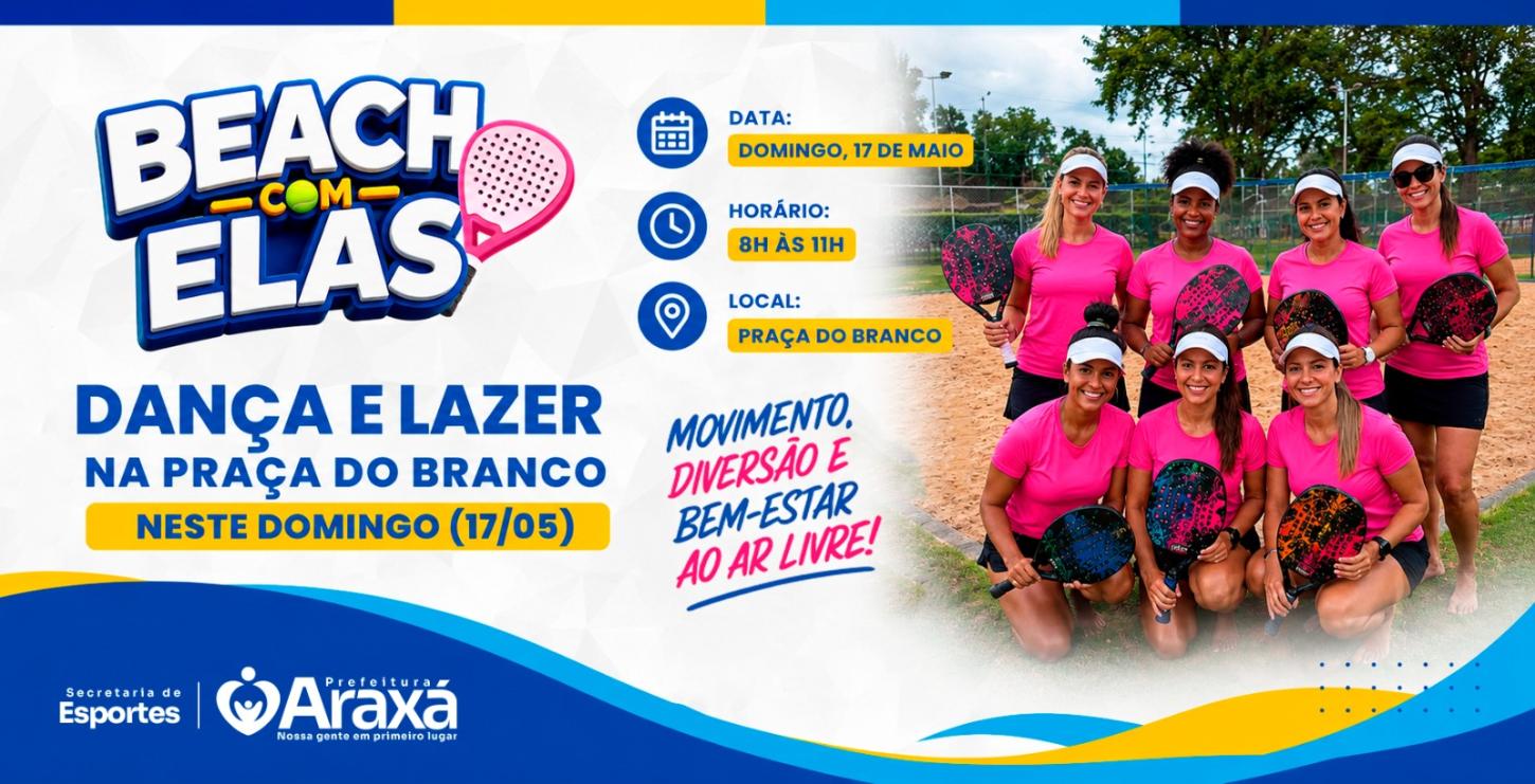 Mulheres terão manhã de esporte, dança e lazer na Praça do Branco neste domingo