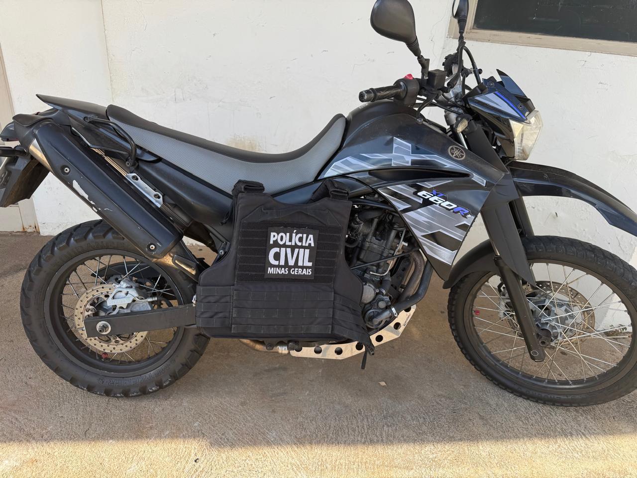 Moto usada na fuga