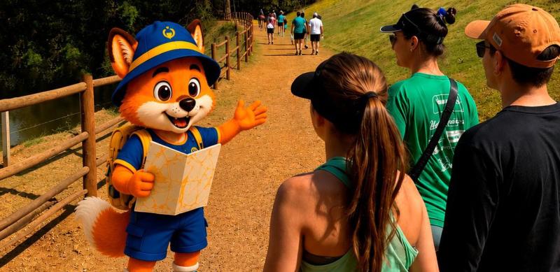 Secretaria de Turismo lança mascote e população poderá escolher nome do personagem