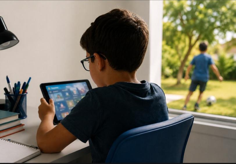 Uso excessivo de telas e falta de atividades ao ar livre ampliam casos de miopia infantil