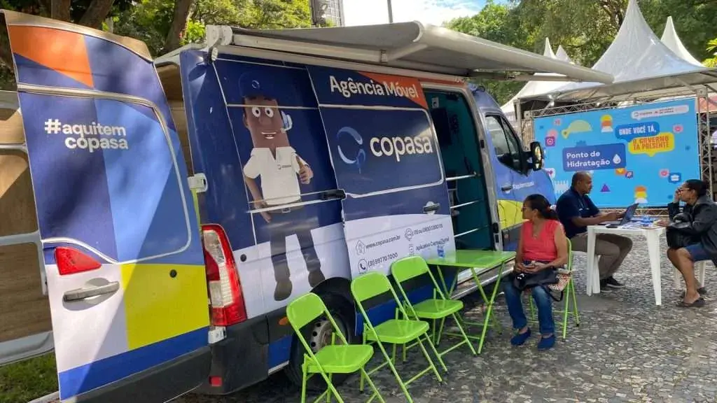 Agência Móvel da Copasa volta a atuar em Araxá nesta semana