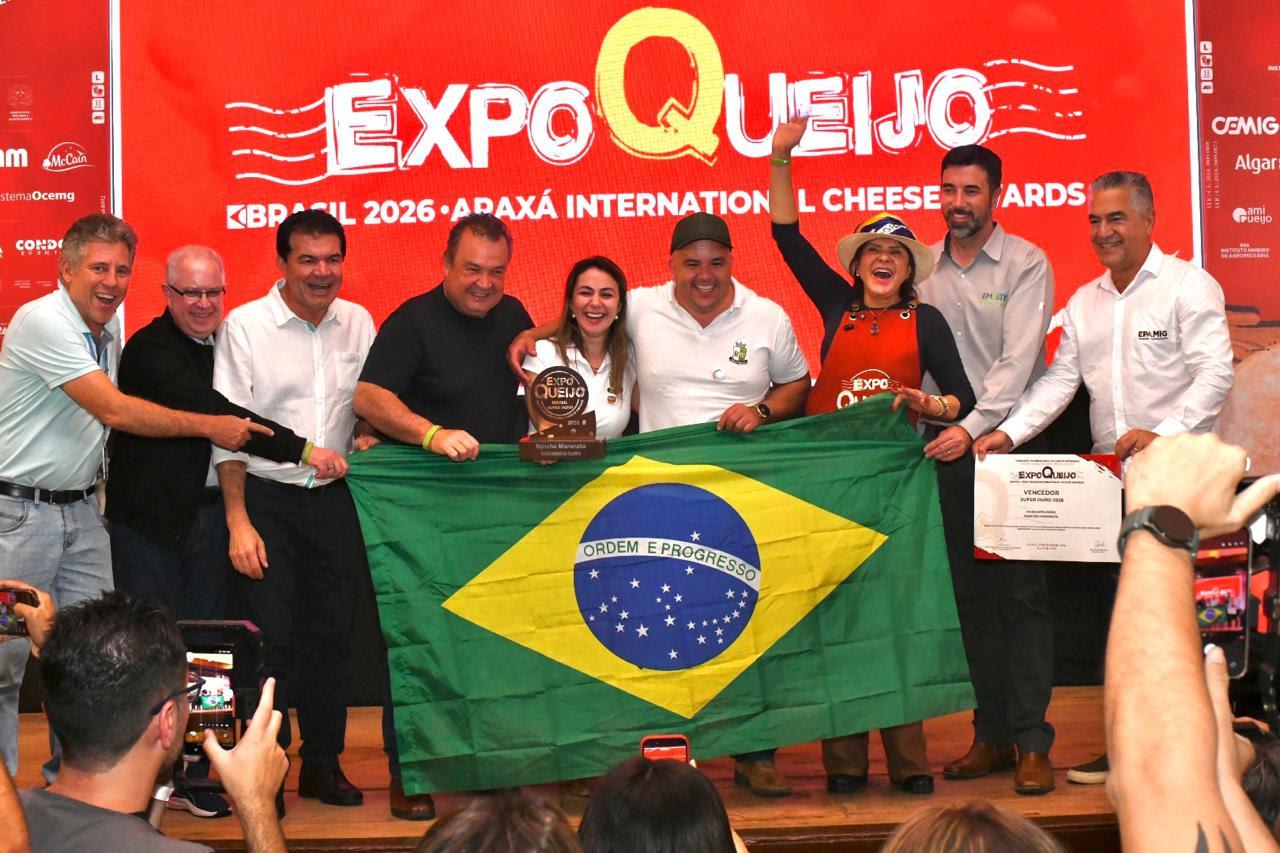 Brasil conquista o Super Ouro pela segunda vez e reafirma liderança do queijo artesanal nas Américas