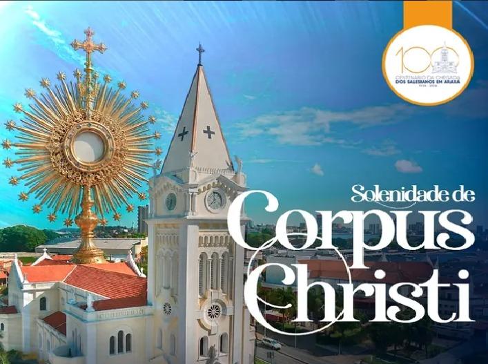 Corpus Christi tem missas, procissões e confecção de tapetes em Araxá 