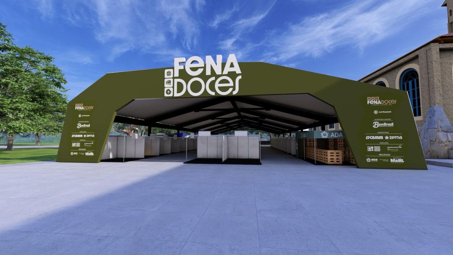 Começa hoje a 6ª Fenadoces, com estrutura ampliada e cinco dias de programação gratuita em Araxá