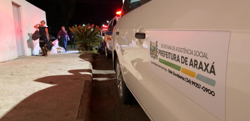 Frio intensifica abordagem social a pessoas em situação de rua em Araxá