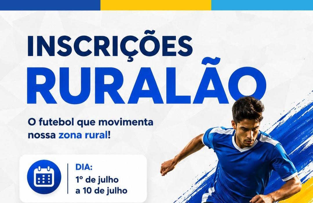 Prefeitura de Araxá abre inscrições para o Campeonato Ruralão 2026