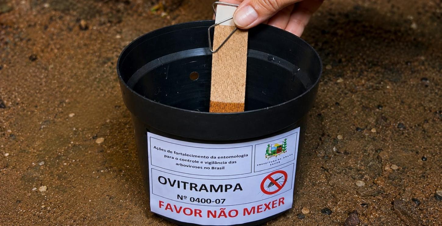 Prefeitura de Araxá inicia a implantação das ovitrampas, nova estratégia de combate à dengue