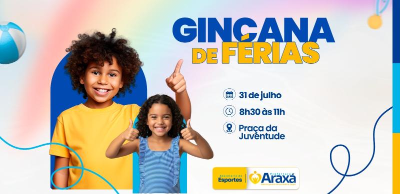 Secretaria de Esportes promove Gincana de Férias na Praça da Juventude