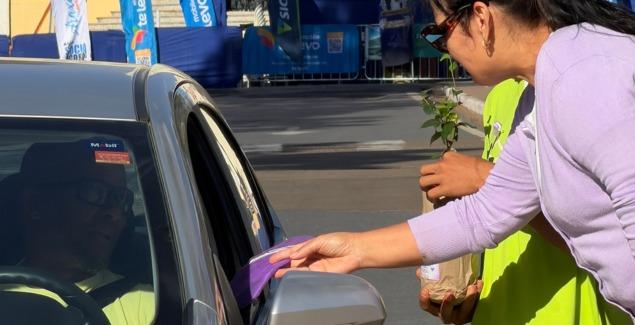 Blitz educativa mobiliza instituições e reforça conscientização sobre o enfrentamento à violência contra a mulher