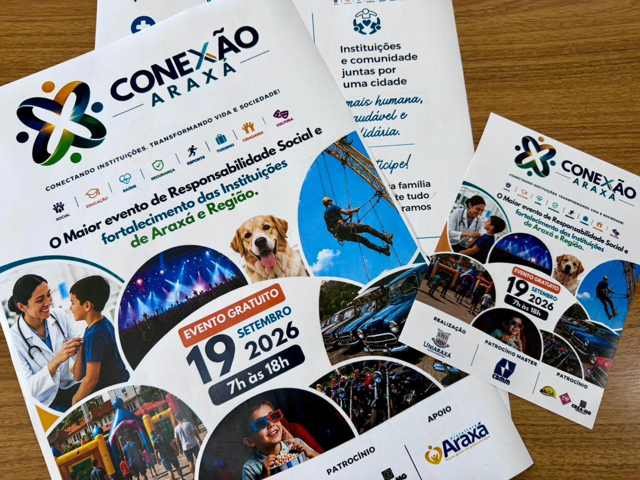 CONEXÃO ARAXÁ 2026 LEVA SERVIÇOS, EDUCAÇÃO, SAÚDE, CIDADANIA E LAZER À COMUNIDADE
