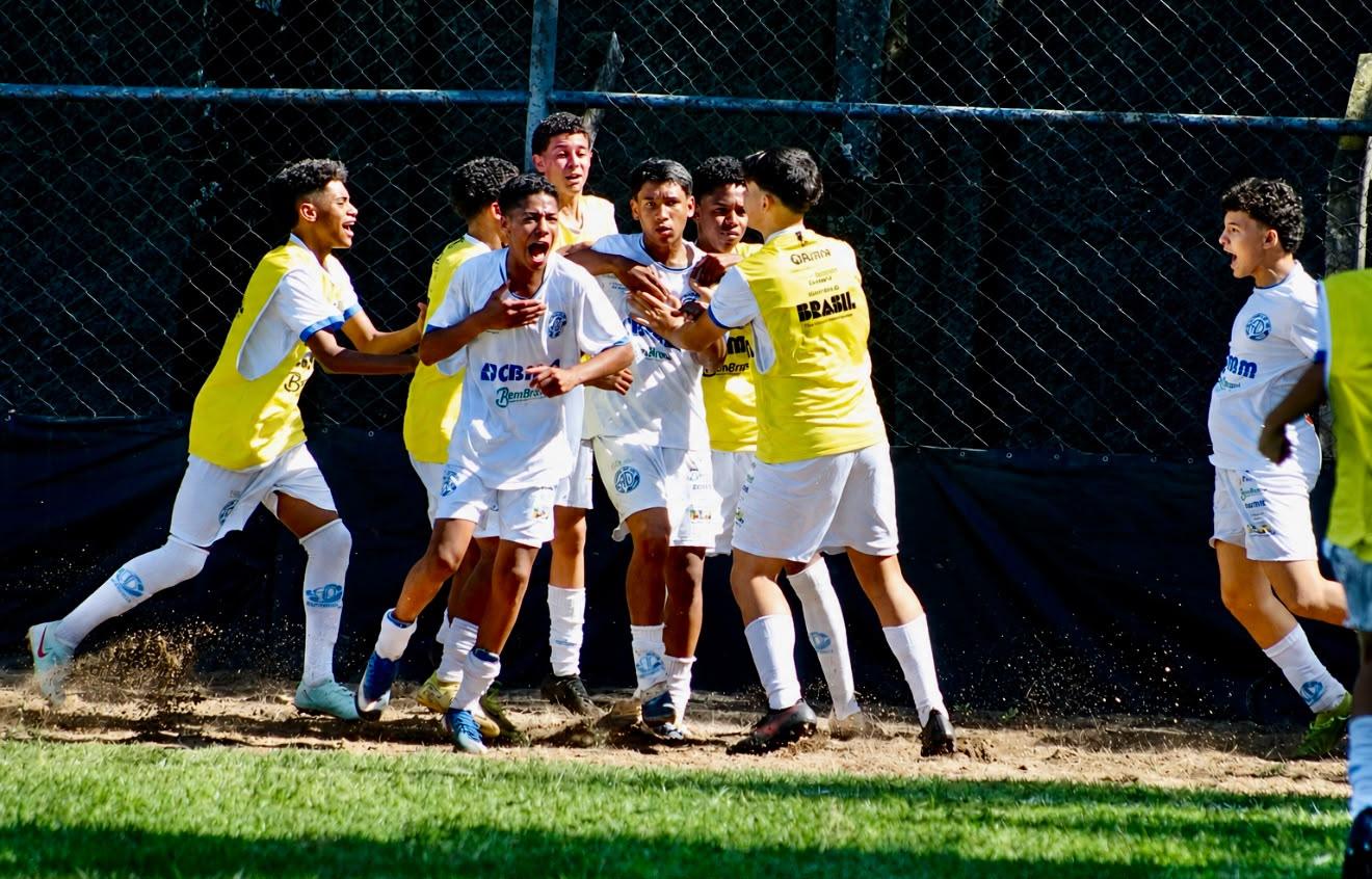 Dínamo vence Patrocinense por 3 a 0 pelo Campeonato Mineiro Sub-17; Sub-15 empata