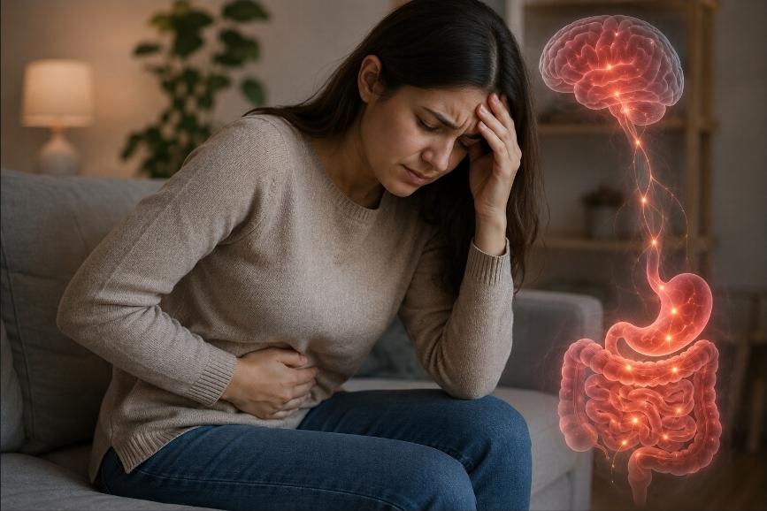 Estresse e ansiedade também podem afetar o aparelho digestivo, explica gastroenterologista da Unimed Araxá