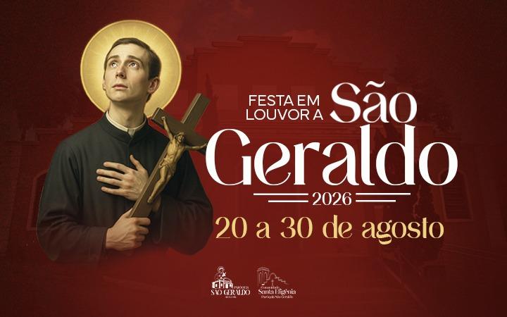 Festa de São Geraldo começa em Araxá com programação religiosa e atrações musicais