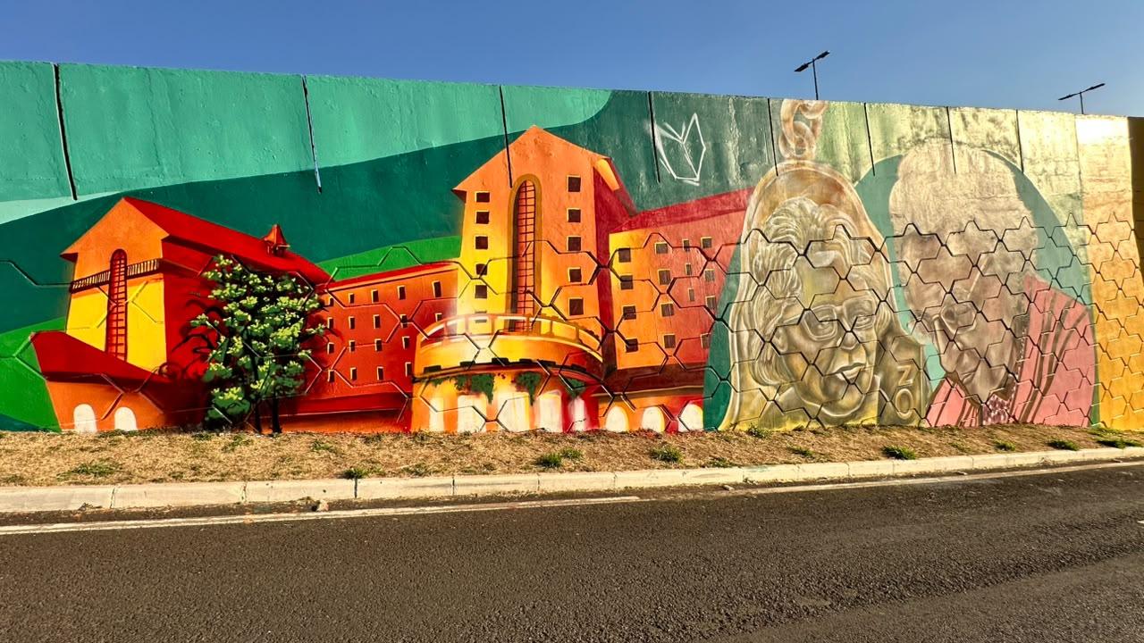 Projeto Memomural transforma viaduto em novo espaço de arte e memória em Araxá