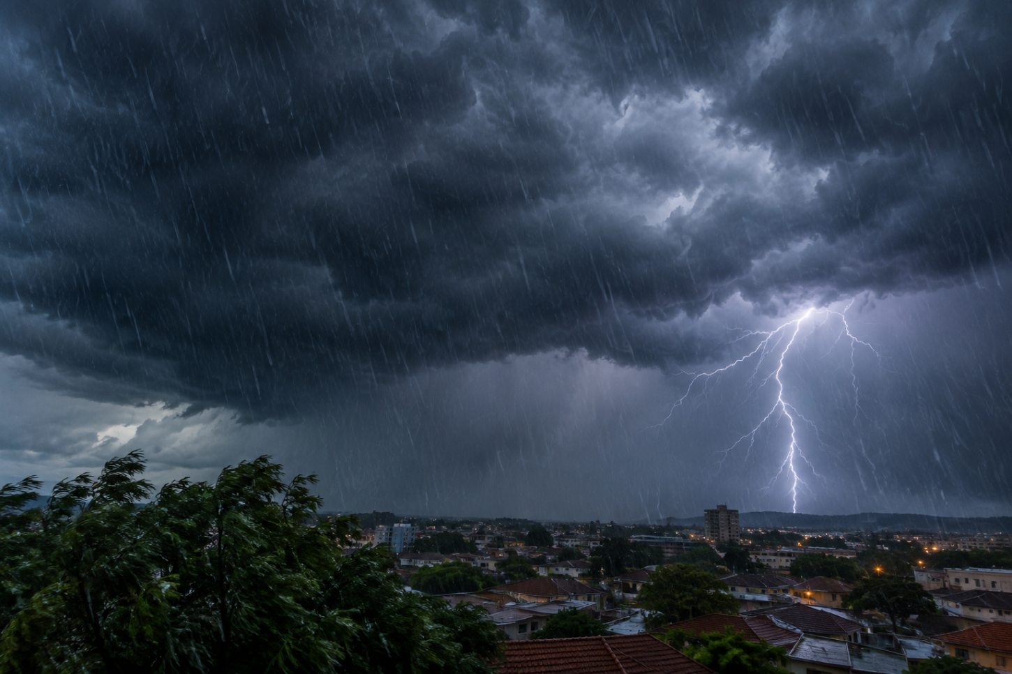Após temporal de segunda, Araxá entra em alerta para novas tempestades nesta terça