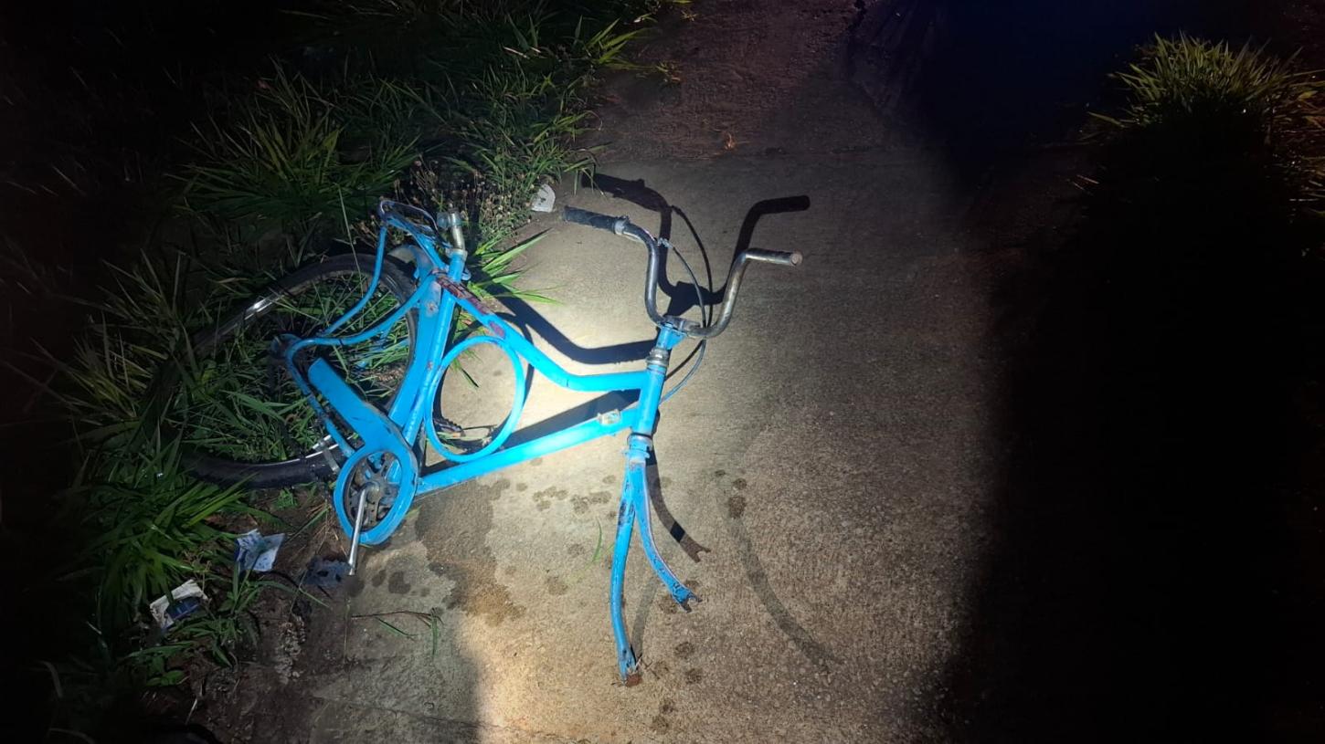 Homem morre em acidente envolvendo carro e bicicleta na BR-262