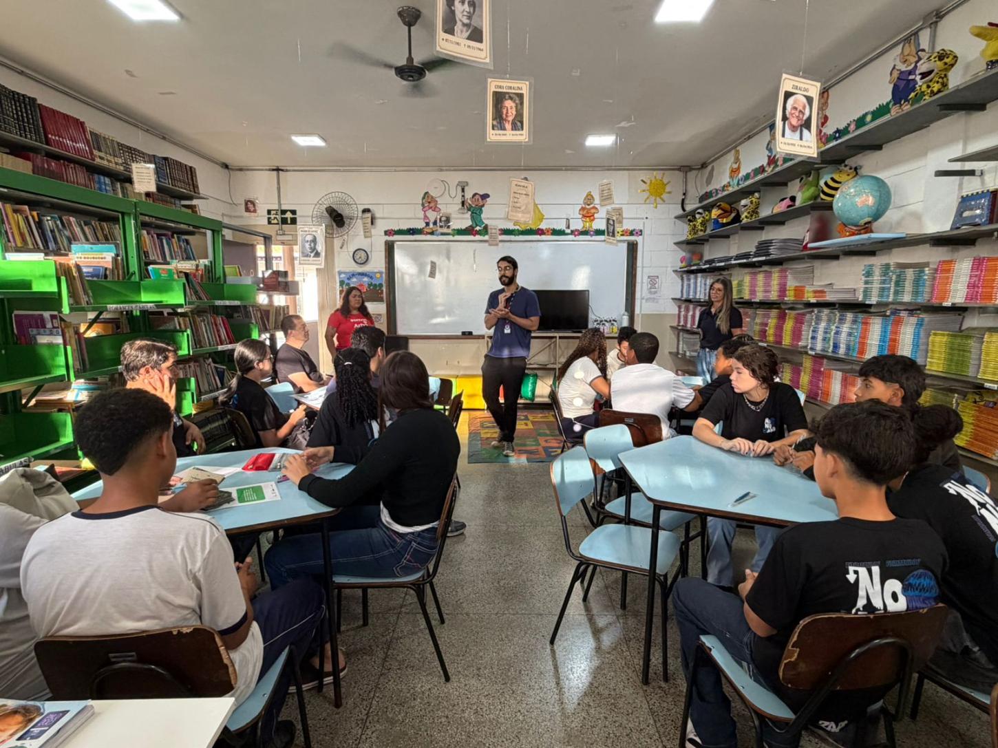 Projeto Cativeiro conscientiza estudantes de Araxá sobre o tráfico de animais silvestres