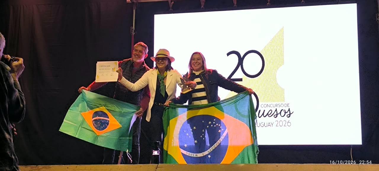 ExpoQueijo Brasil leva queijos brasileiros ao pódio internacional no Uruguai