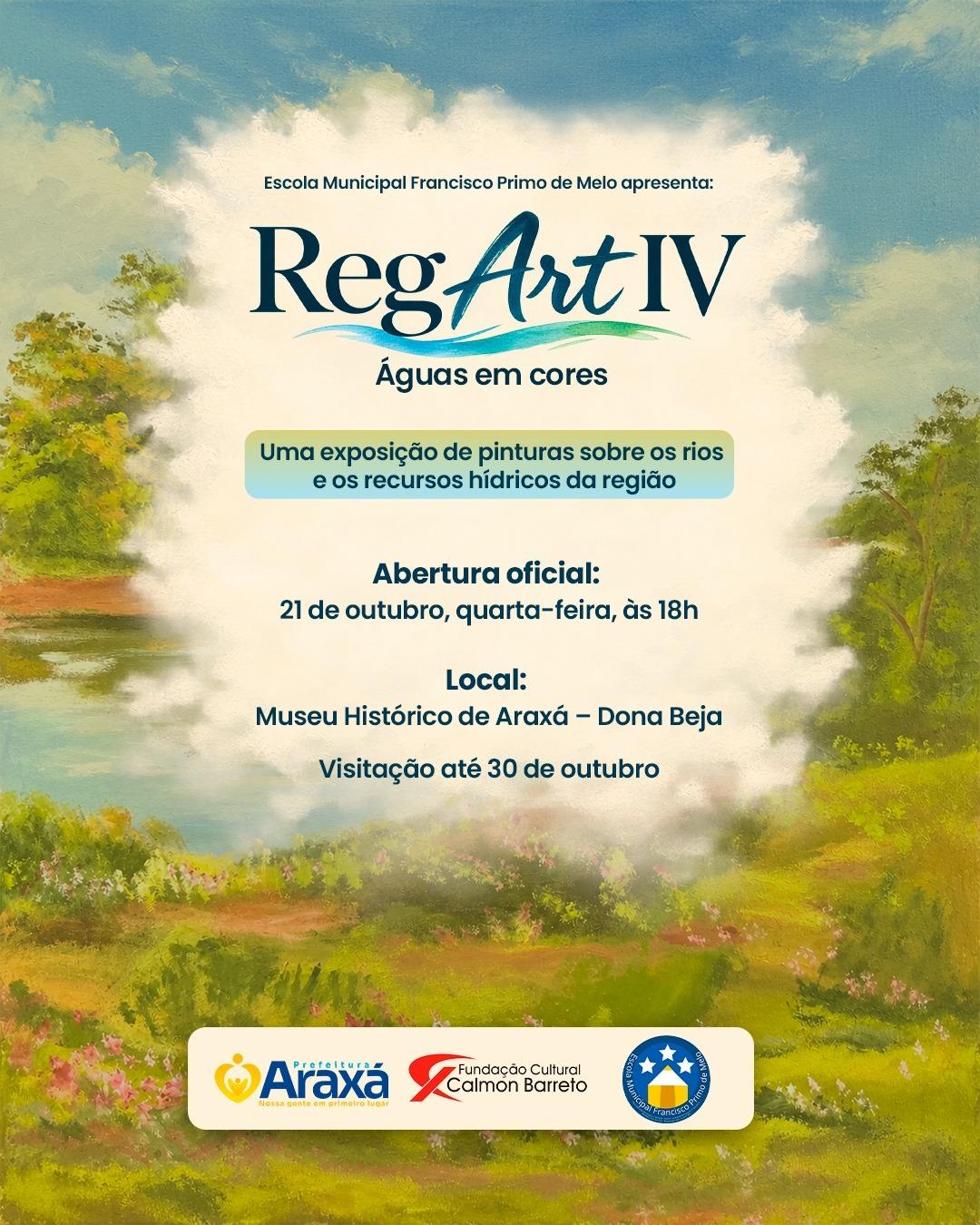 Museu Dona Beja recebe a exposição Reg Art IV “Águas em Cores” a partir de 21 de outubro