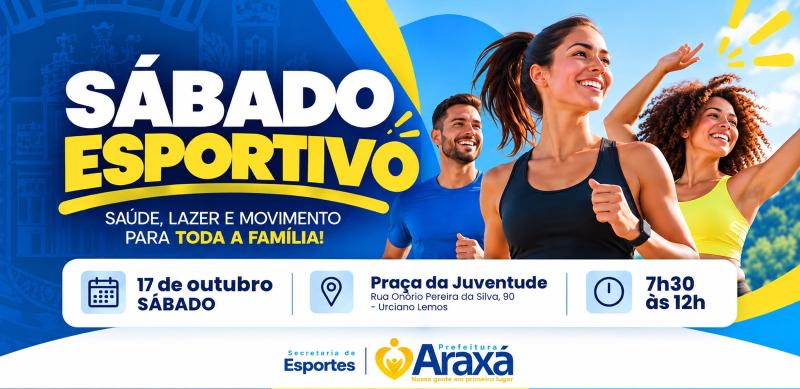Secretaria de Esportes realiza manhã de atividades gratuitas na Praça da Juventude neste sábado (17)