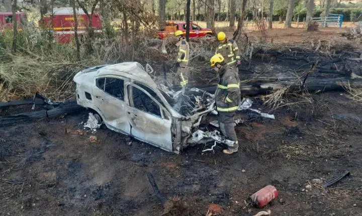 Acidente envolvendo automóvel e carreta deixa uma vítima fatal na BR-262