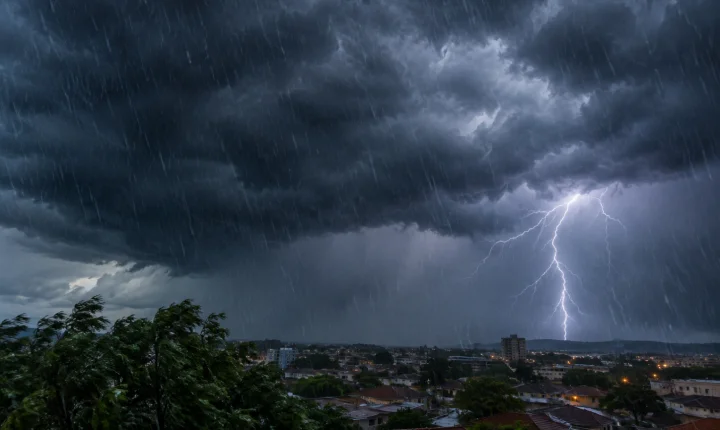 Após temporal de segunda, Araxá entra em alerta para novas tempestades nesta terça
