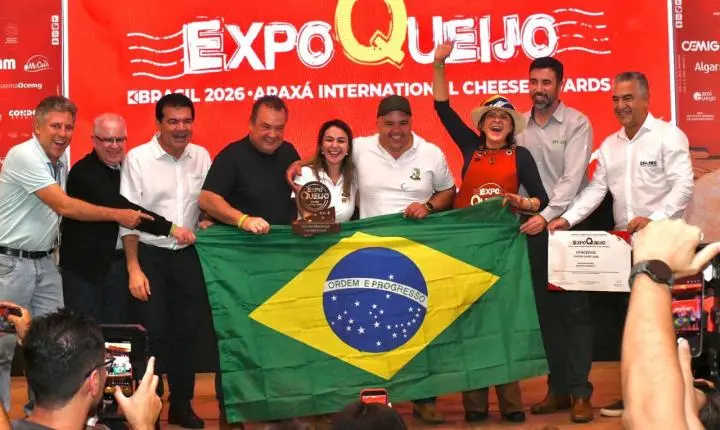 Brasil conquista o Super Ouro pela segunda vez e reafirma liderança do queijo artesanal nas Américas