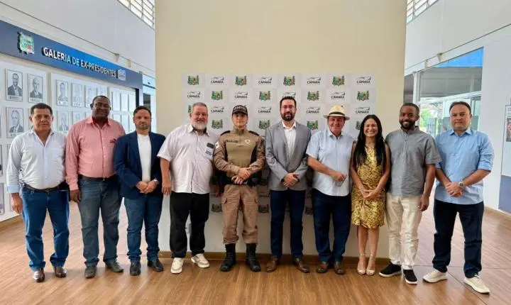 Câmara de Araxá realiza Reunião Ordinária e recebe novo comandante do 37º BPM