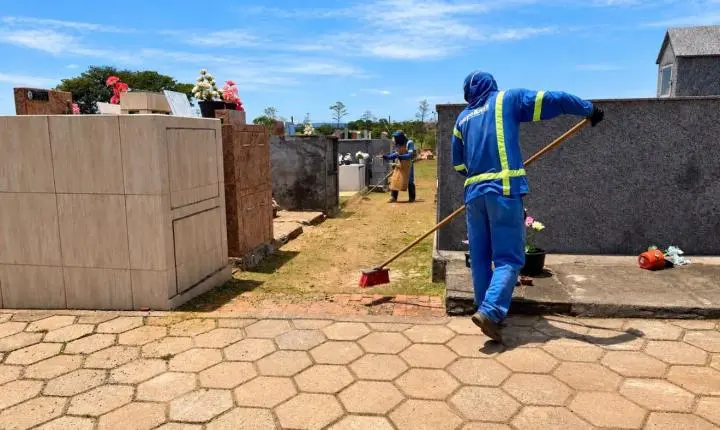 Cemitérios de Araxá se preparam para receber cerca de 30 mil visitantes no Dia de Finados