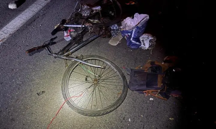Ciclista de 44 anos morre após ser atropelado por veículo na BR-262