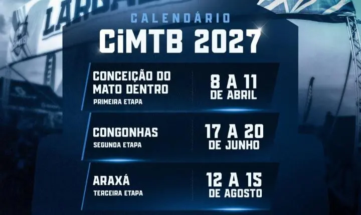 CiMTB anuncia o calendário de provas da temporada 2027