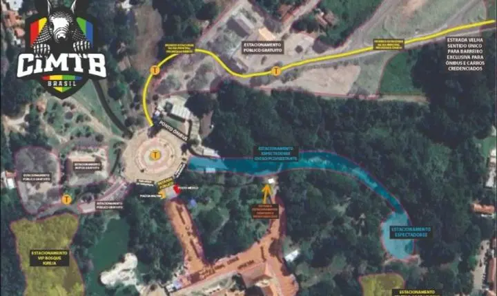 CiMTB Araxá tem estacionamentos pagos e gratuitos na edição de 2026 do evento