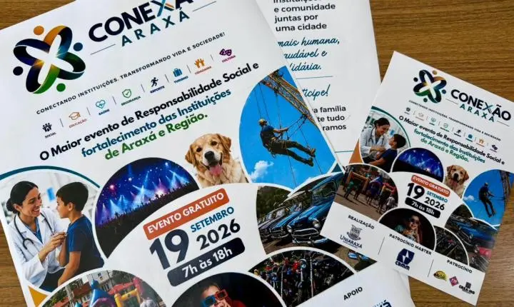 CONEXÃO ARAXÁ 2026 LEVA SERVIÇOS, EDUCAÇÃO, SAÚDE, CIDADANIA E LAZER À COMUNIDADE