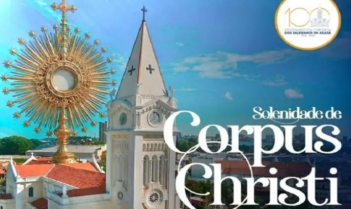 Corpus Christi tem missas, procissões e confecção de tapetes em Araxá 