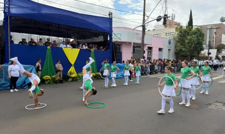 Desfile Cívico-Militar reúne cerca de 15 mil pessoas e encerra Semana da Pátria em Araxá