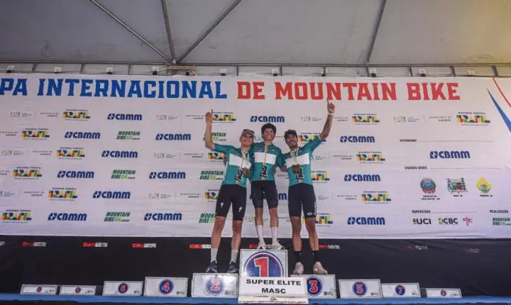 Karen Olimpio e Gustavo Xavier são os vencedores da Maratona na CiMTB Araxá