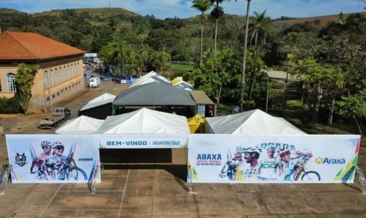 Lounge dos Campeões da CiMTB tem experiência única para os ciclistas em Araxá