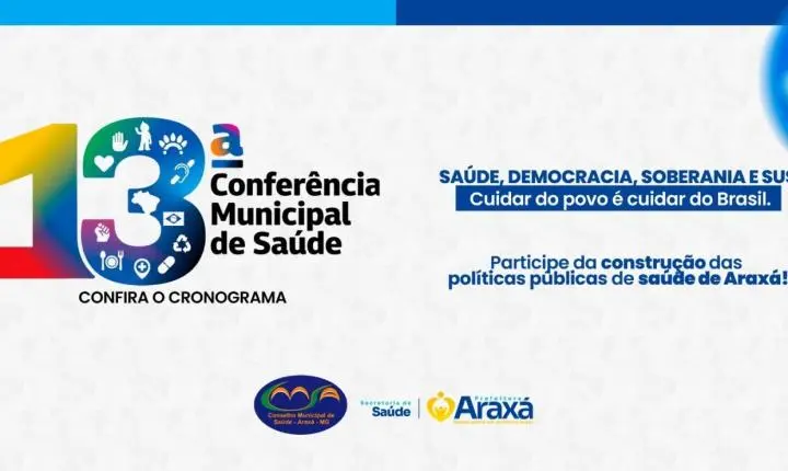 Pré-Conferências de Saúde começam nesta quarta-feira (3) em diferentes regiões de Araxá