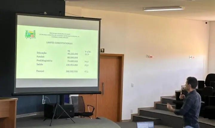 Prefeitura apresenta proposta do orçamento de 2027 em audiência pública