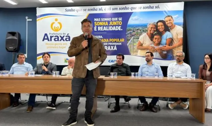 Prefeitura de Araxá anuncia novo residencial com 160 apartamentos e amplia projeto habitacional que pode ultrapassar 300 moradias