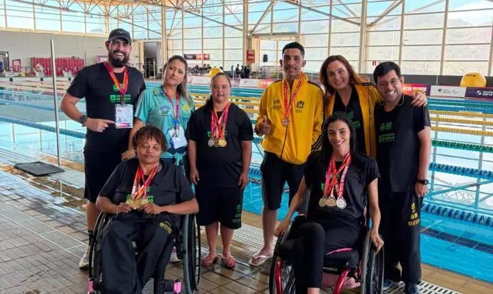 Prefeitura de Araxá apoia equipe da APAE Paralímpica na conquista de 27 medalhas em competição nacional